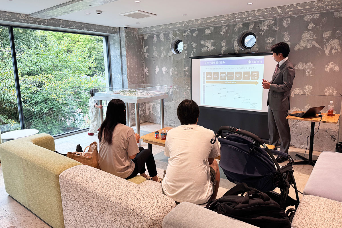 特別優先説明会の様子