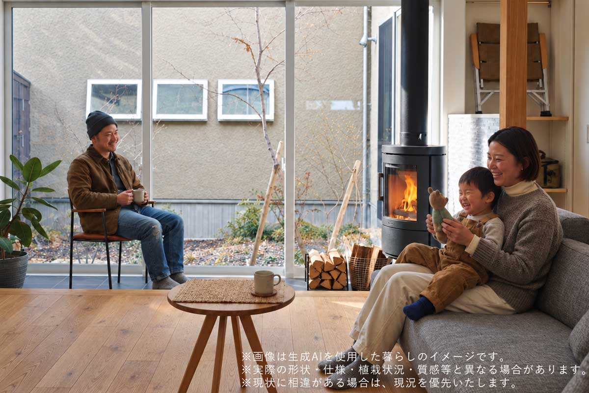 【新エリア公開】火を囲み、日常をゆっくり味わう。「薪と暮らす」全5邸が誕生！
